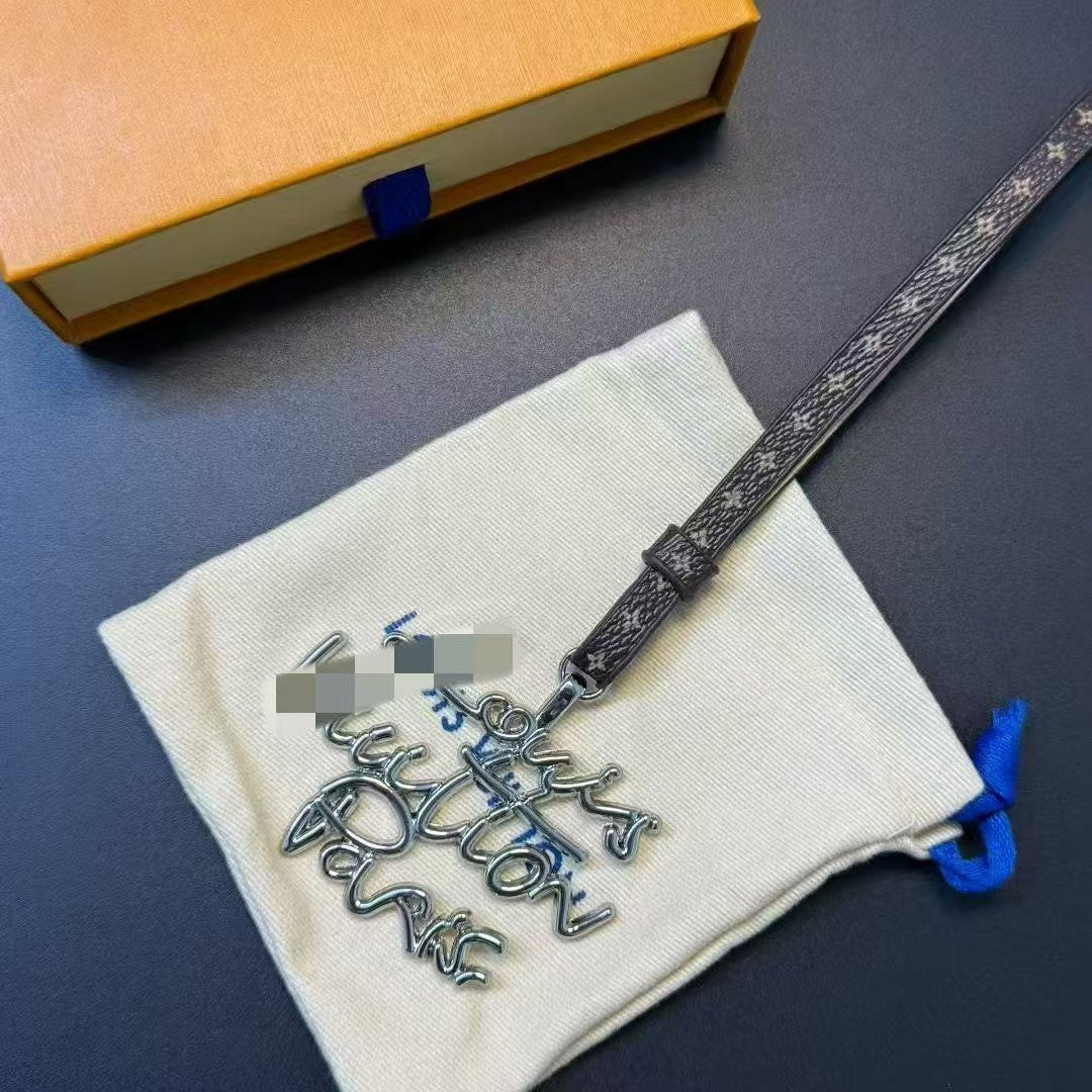 LV bag charm