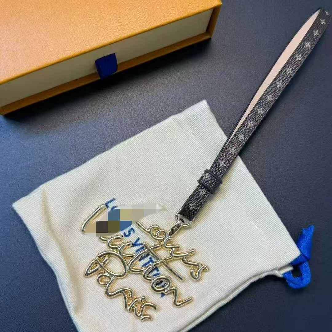 LV bag charm