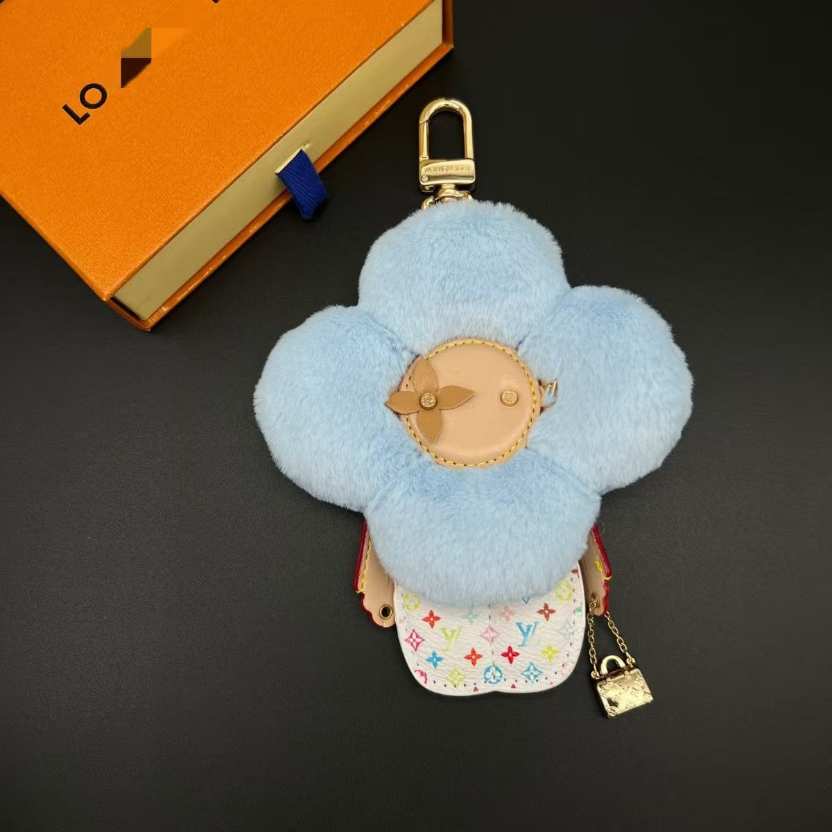 LV bag charm