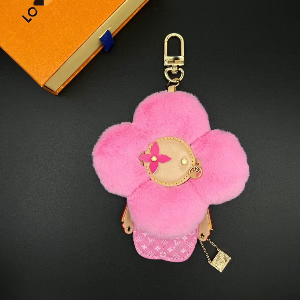 LV bag charm