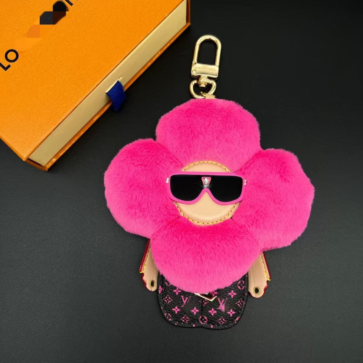 LV bag charm