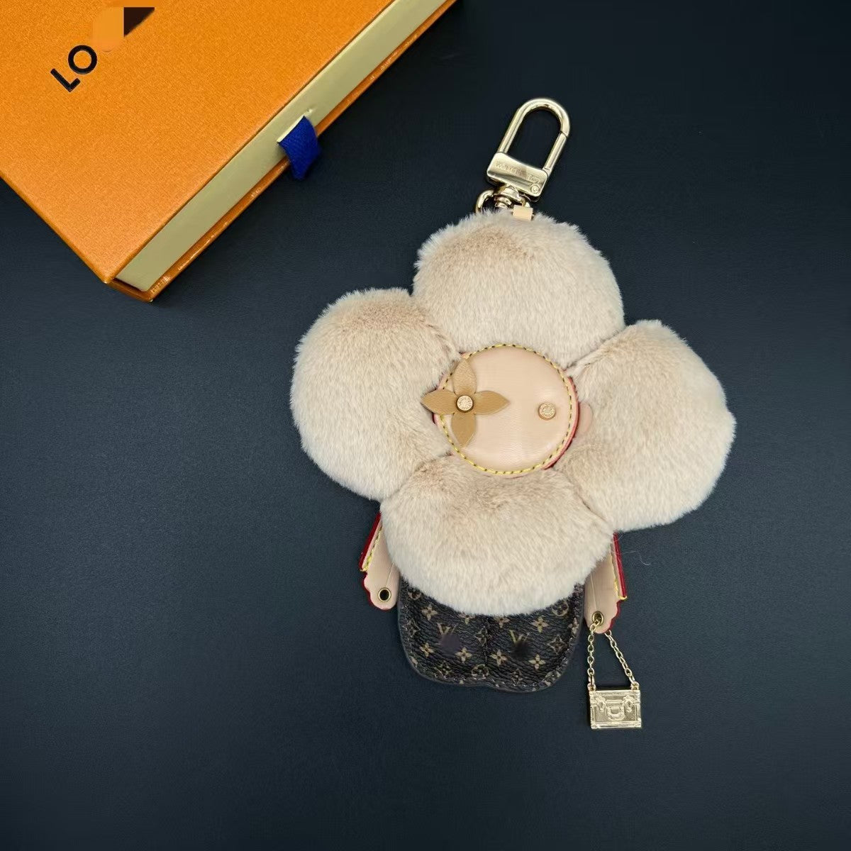 LV bag charm