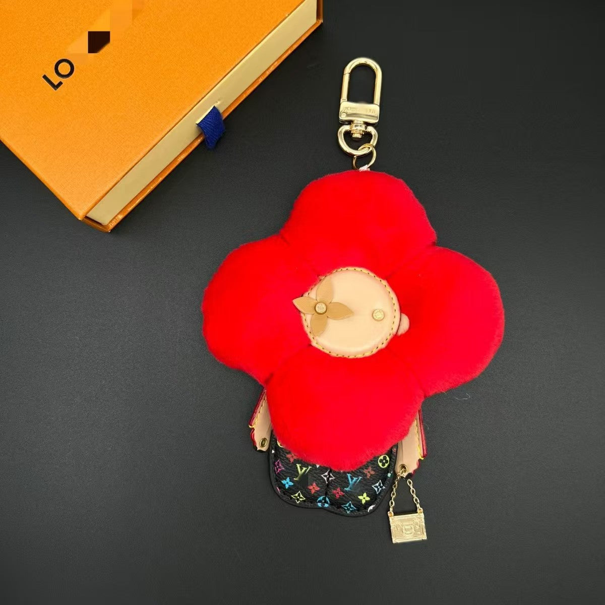 LV bag charm