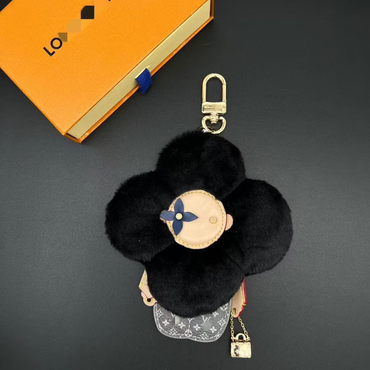 LV bag charm