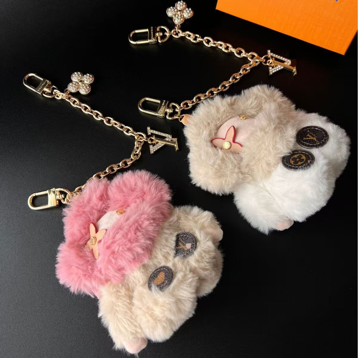 LV bag charm