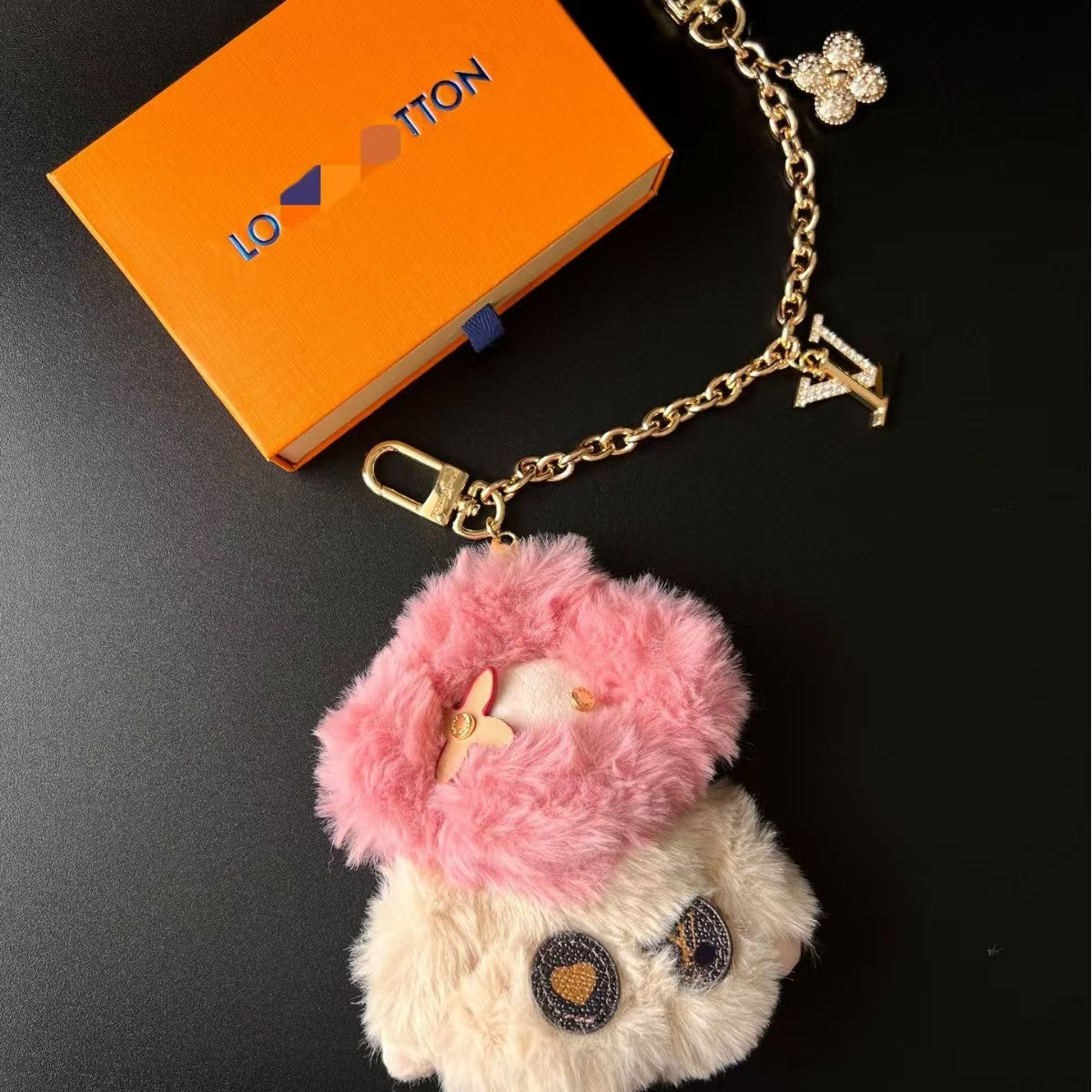 LV bag charm