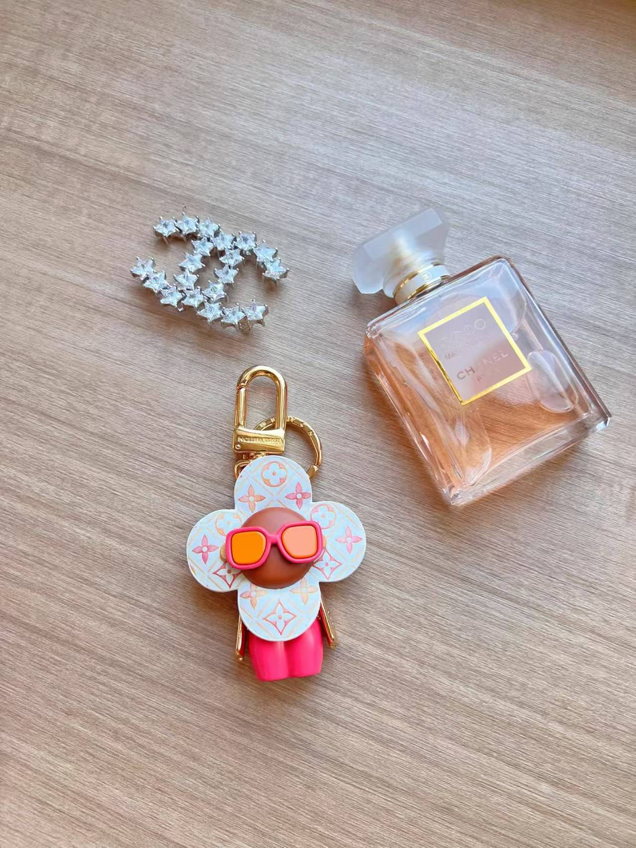 LV bag charm