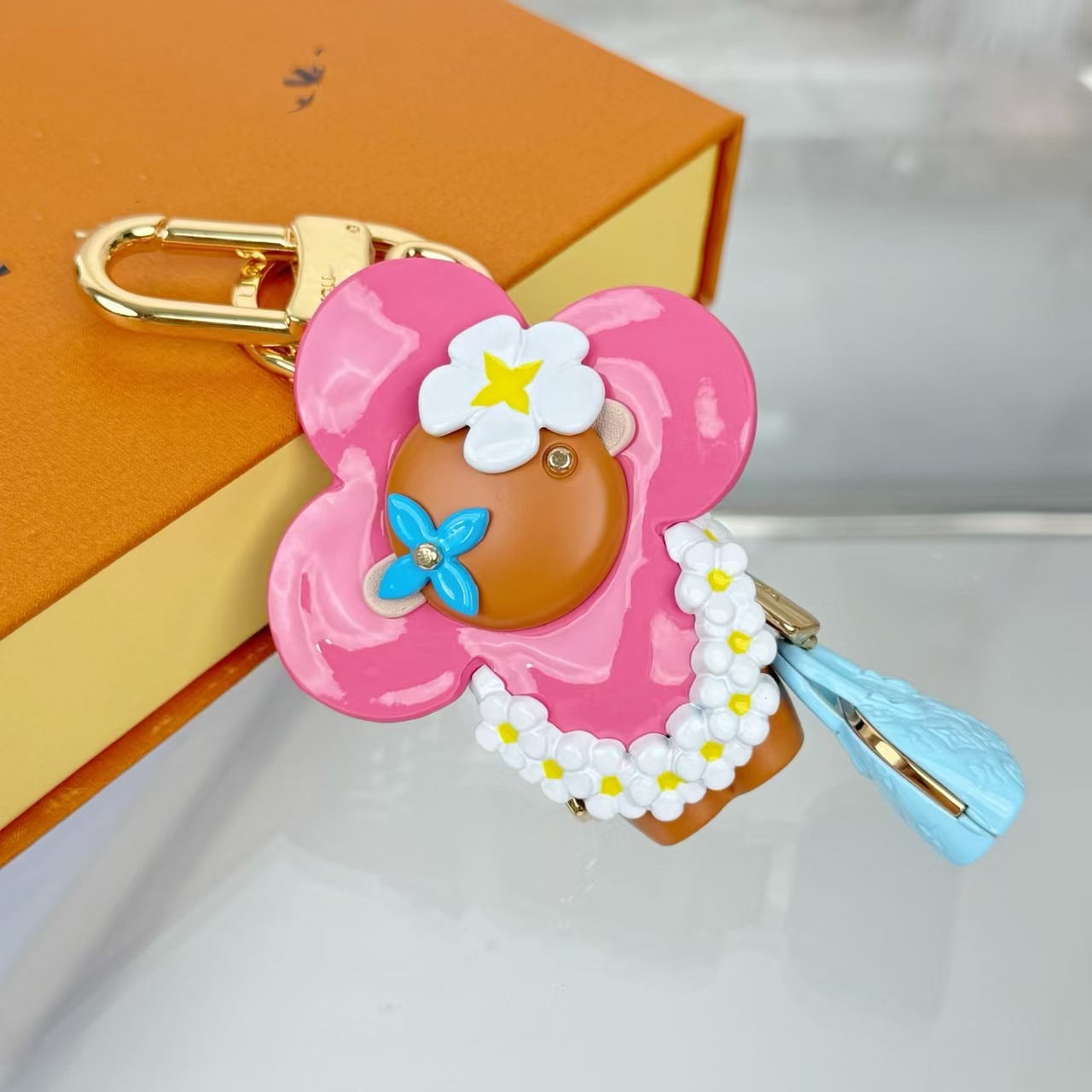 LV bag charm