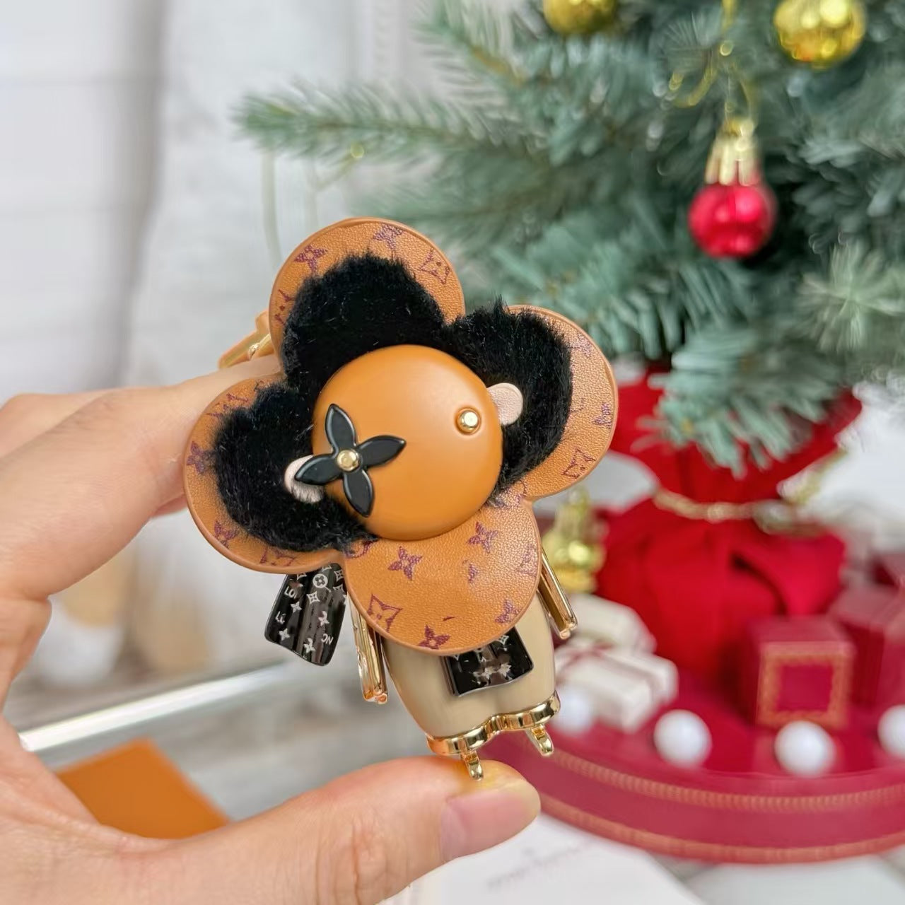 LV bag charm