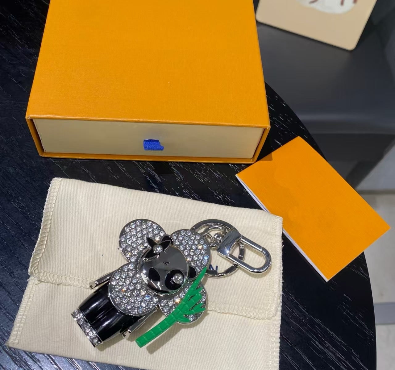 LV bag charm