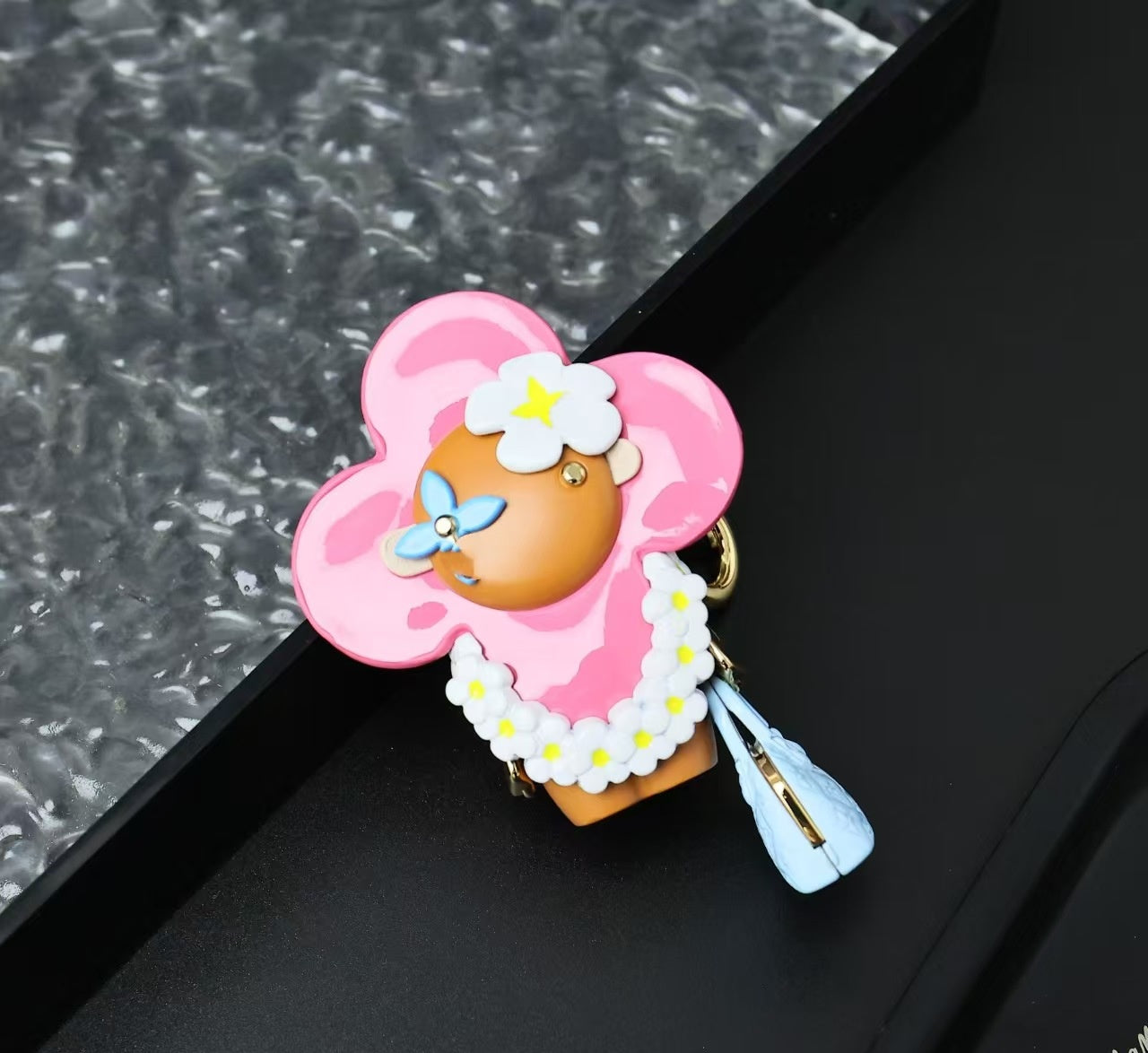 LV bag charm
