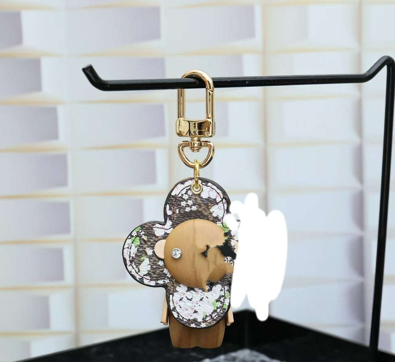 LV bag charm