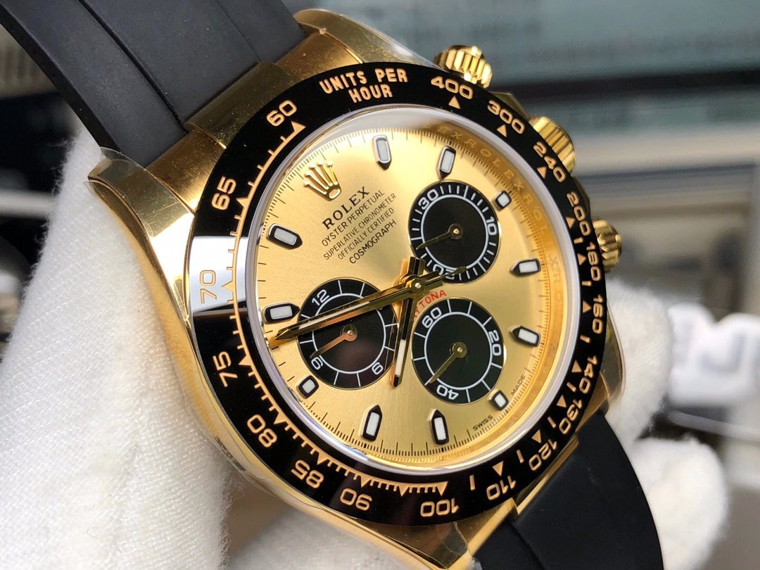 Rolex Daytona series automatic watch, diameter 40 mm.