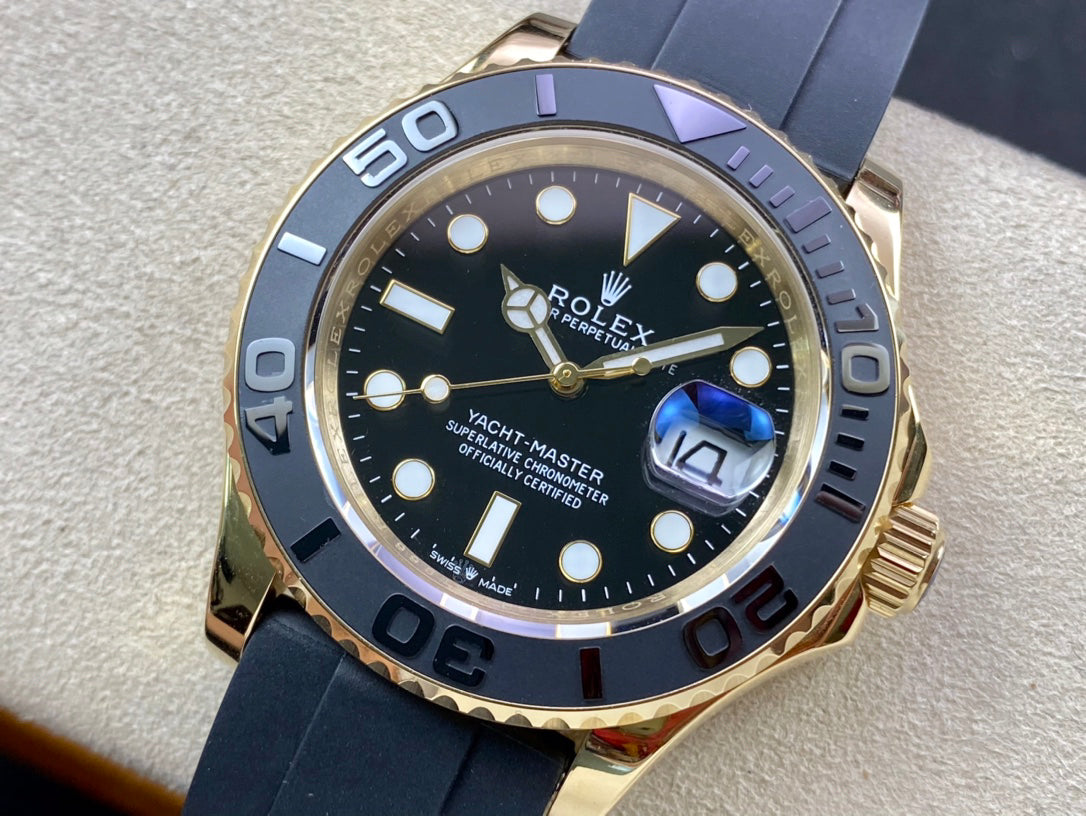 Rolex Yachting Series automatic watch, diameter 42 mm.