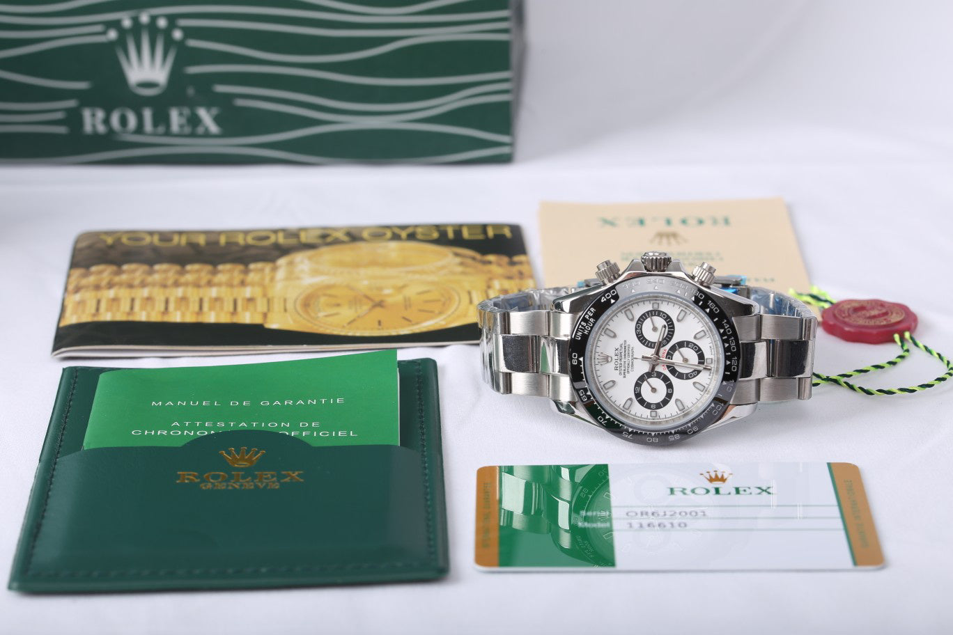 Rolex Daytona series automatic watch, diameter 40 mm