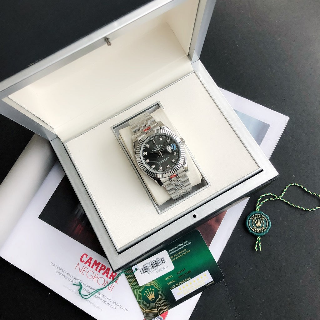 Rolex Datejust series automatic watch, diameter 41 mm