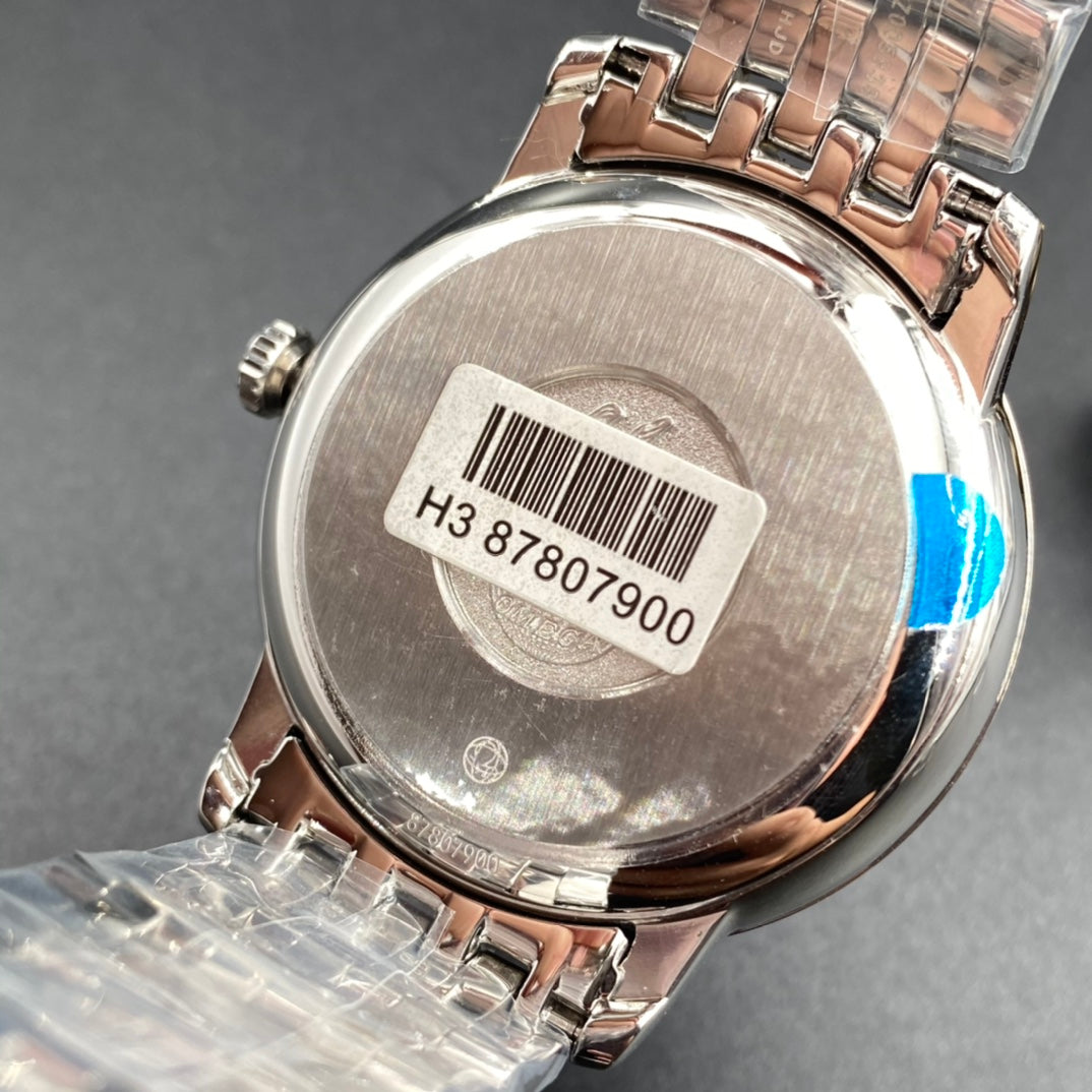 Omega De Ville series automatic winding watch, diameter 39.5 mm.