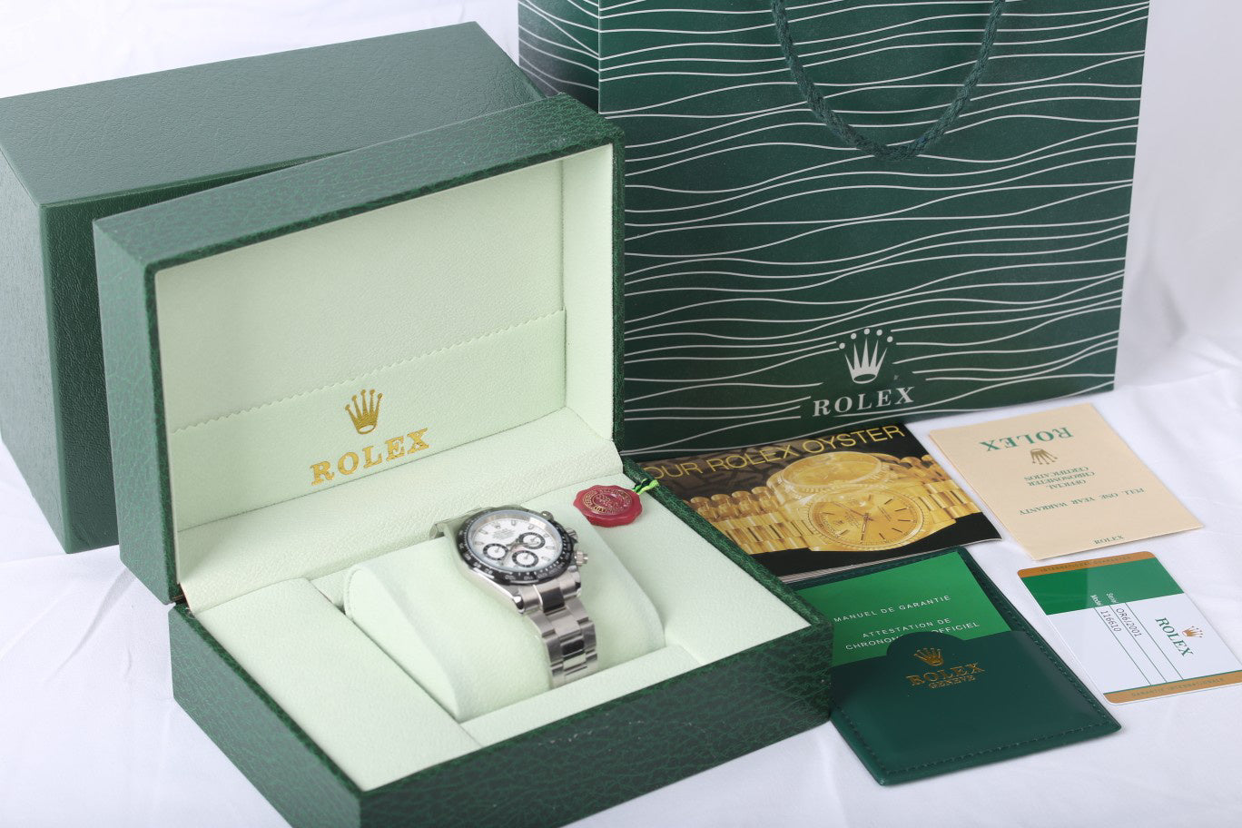 Rolex Daytona series automatic watch, diameter 40 mm